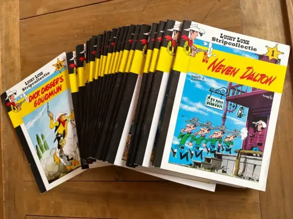 Serie Lucky Luke - speciale uitgave HLN