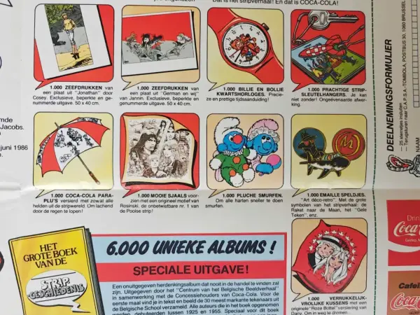 Overig de super capsa tombola 1986