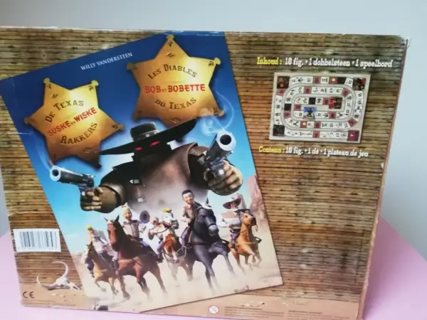 (Bord)spellen Suske en Wiske "De Texas Rakkers" spel