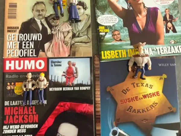 (Bord)spellen Suske en Wiske "De Texas Rakkers" spel