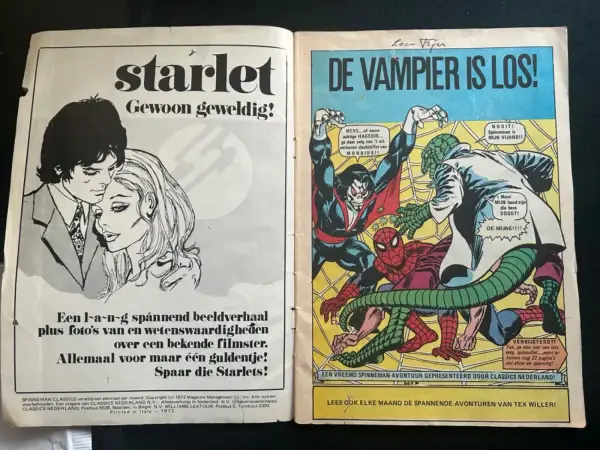 Overig De wonderbaarlijke SPINNEMAN - De vampier is los!