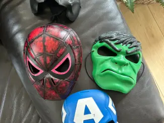 Overig Superhelden Maskers (Hulk, Captain America, Spiderman, Batman)