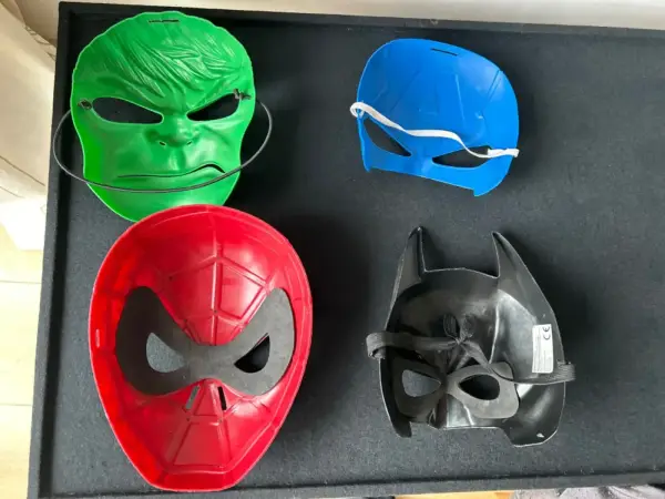 Overig Superhelden Maskers (Hulk, Captain America, Spiderman, Batman)