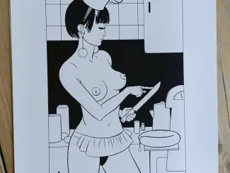 Genummerde / gesigneerde uitgaven De vrouwen van Alfred H.  Portfolio  (Dick Matena)