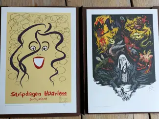 Genummerde / gesigneerde uitgaven Portfolio Stripdagen Haarlem 2016