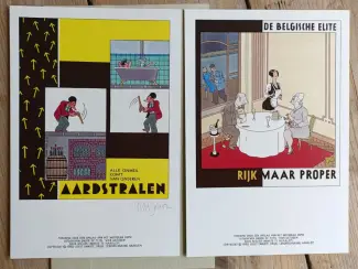 Genummerde / gesigneerde uitgaven Joost Swarte - portfolio Vier getijden
