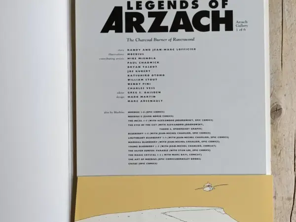 Complete reeksen Legends of Arzach