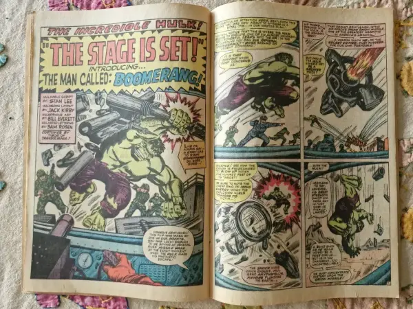 Marvel Comics Sub Mariner and the Incredible Hulk