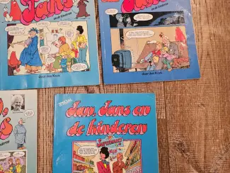 15 stripboeken van Jan, Jans en de kinderen