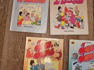 15 stripboeken van Jan, Jans en de kinderen