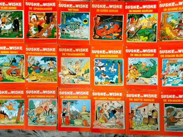 Suske en Wiske strips (22 stuks)