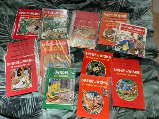 Complete reeksen Bijna volledige rode reeks Suske en Wiske en extra's