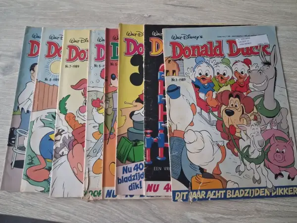 Donald Duck 1989 nummer 1 tot en met 10