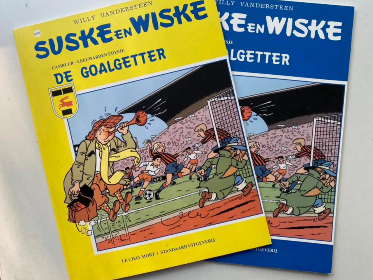 2x Suske en Wiske: De goalgetter (Fries)