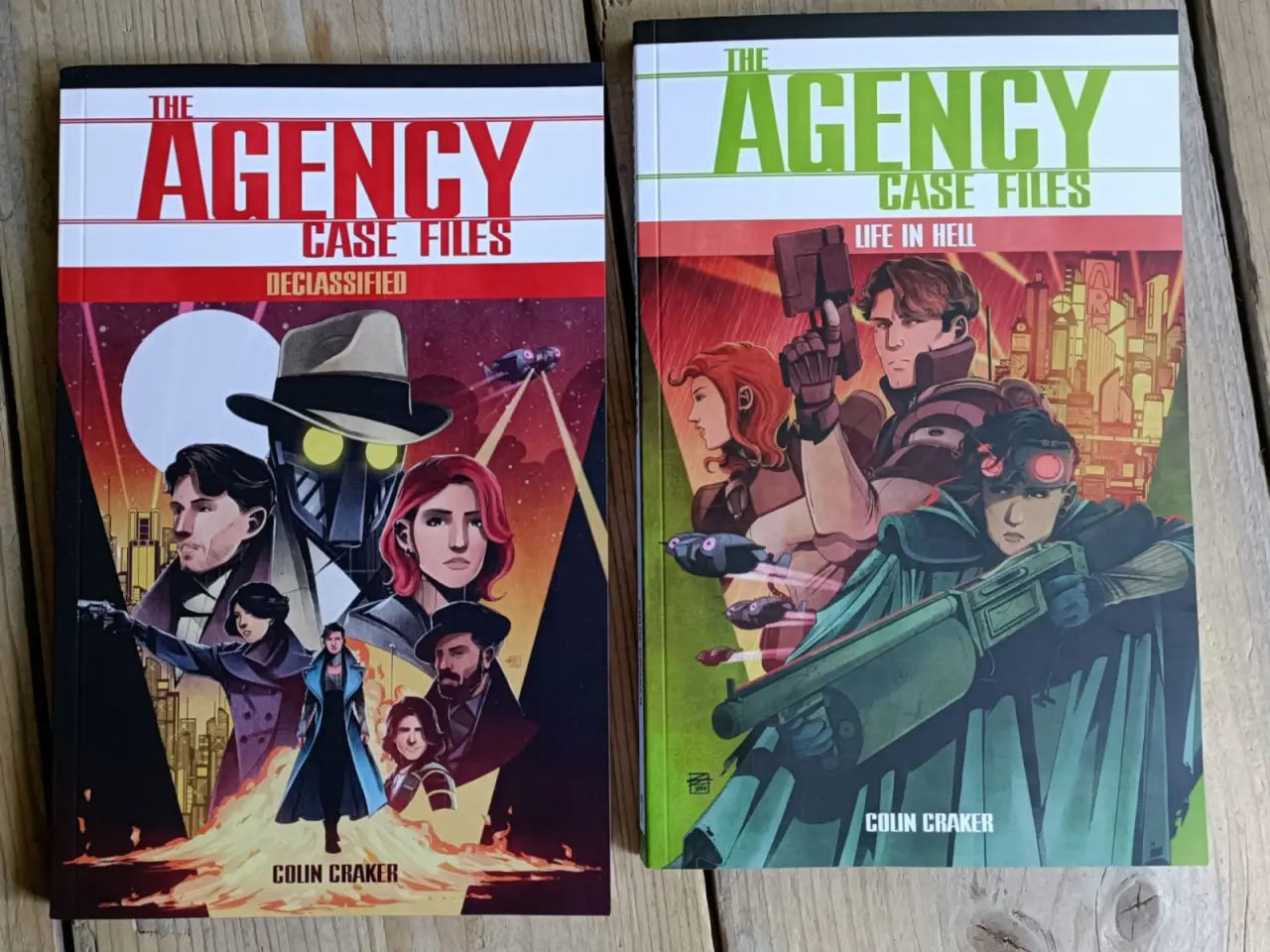 The Agency Case Files TPB 1+2