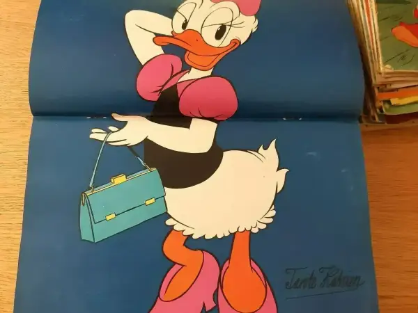 Complete reeksen Jaargang Donald Duck's 1970 +inlegkaartje Nieuwe Revue en posters