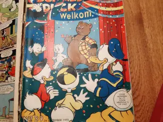 Bundelingen klassieke strips Ingebonden Donald Duck's  1955-1956-1957