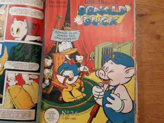 Bundelingen klassieke strips Ingebonden Donald Duck's  1955-1956-1957