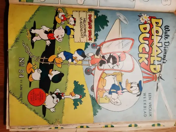 Bundelingen klassieke strips Ingebonden Donald Duck's  1955-1956-1957