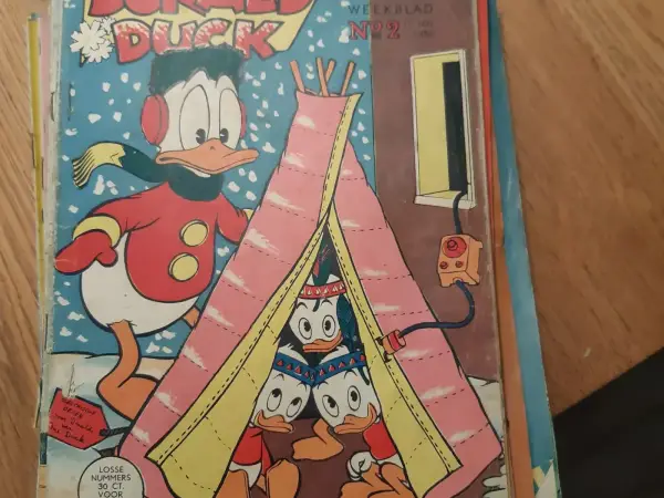 Complete reeksen Complete jaargang Donald Duck's 1958, losse nummers.