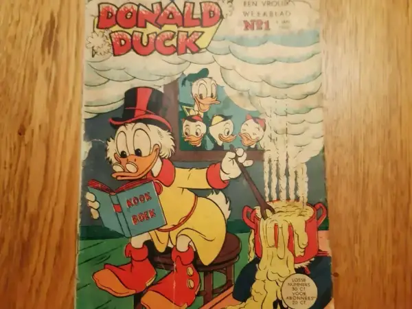 Complete reeksen Complete jaargang Donald Duck's 1958, losse nummers.