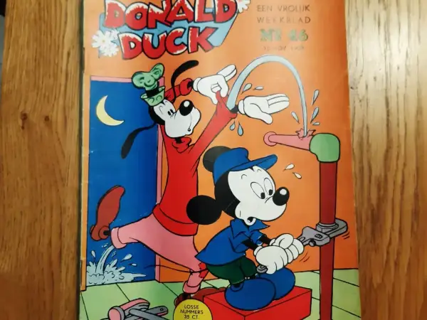 Complete reeksen Complete jaargang Donald Duck's 1958, losse nummers.