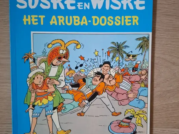 Suske en Wiske Het Aruba-dossier (uitgave KLM Cargo)