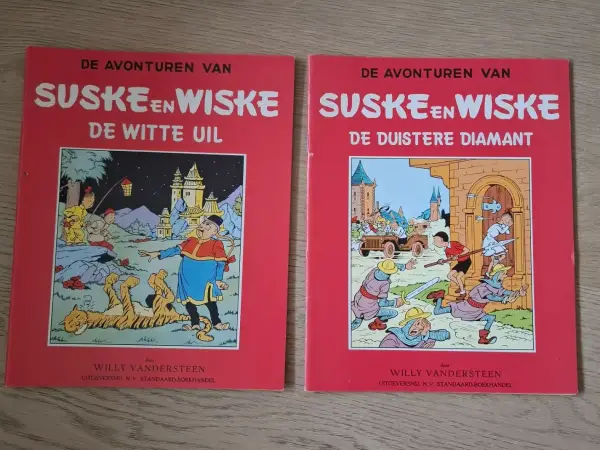 Suske en Wiske De duistere diamant & De witte uil