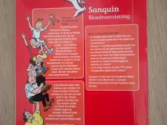 Belgisch & Vandersteen Suske en Wiske - De bloedbroeder - Sanquin Bloedvoorziening