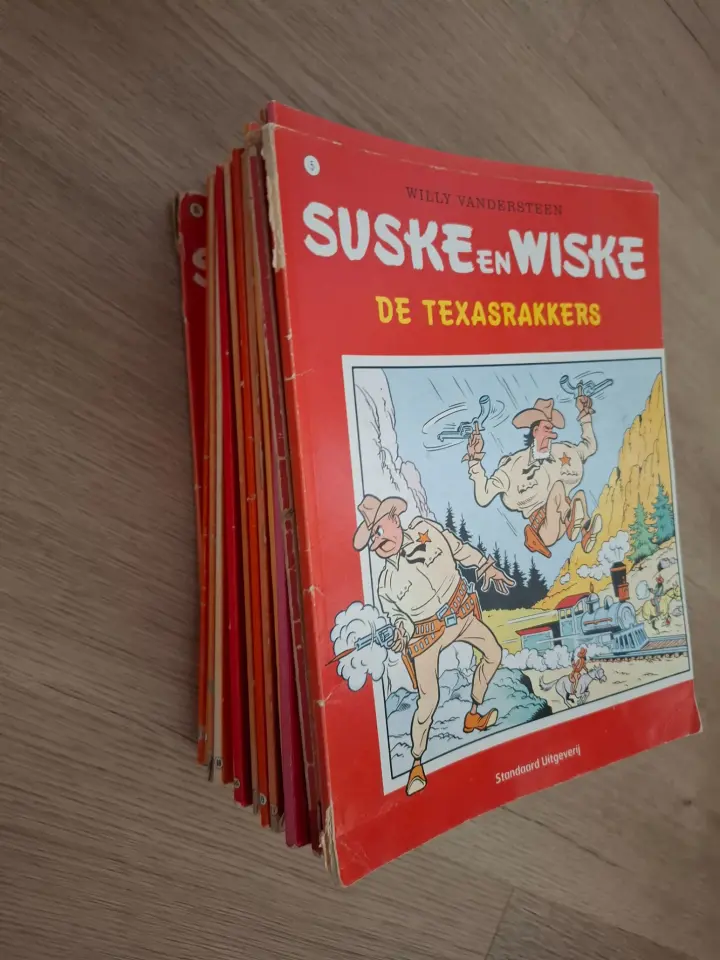 Suske en Wiskes van nummer 5 tot en met 95 (niet compleet)