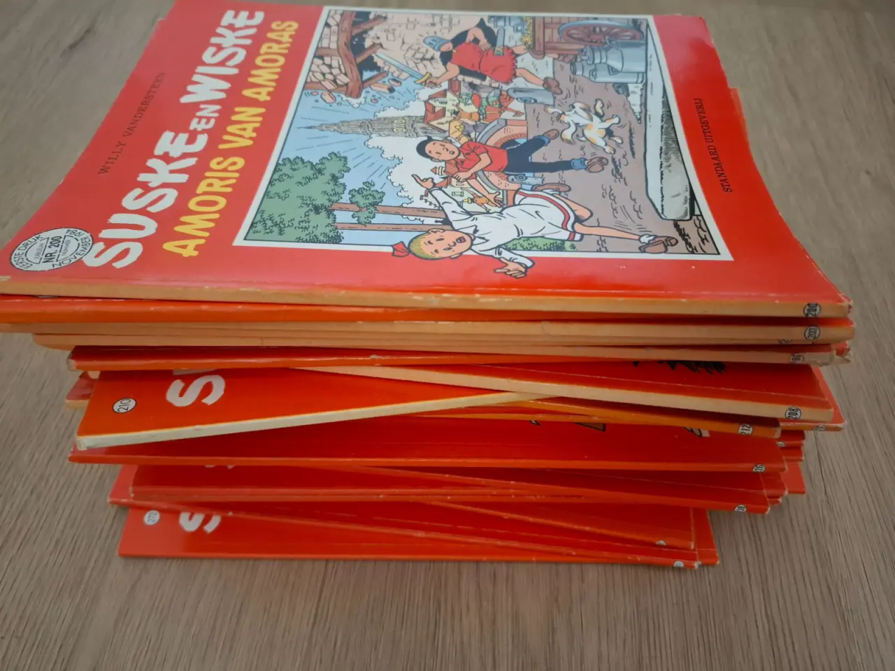 Suske en Wiskes van 200 tot en met 295 (niet compleet)