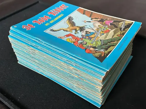 1e drukken SC De Rode Ridder reeks, deel 1 t/m 54 (Compleet?)