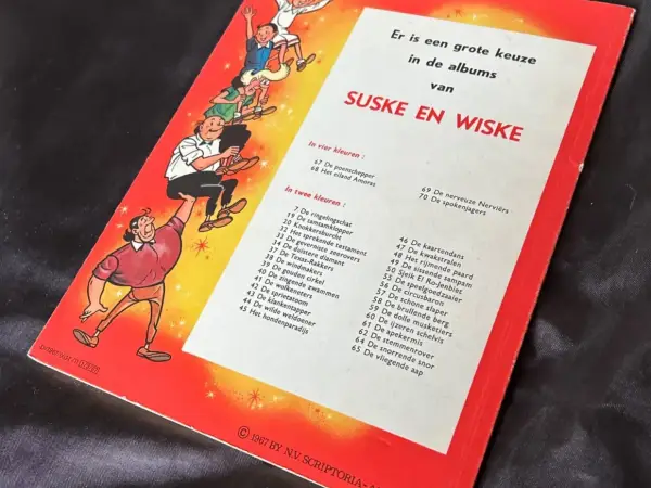 1e drukken SC Suske en Wiske - De poenschepper (1e druk, 1967)