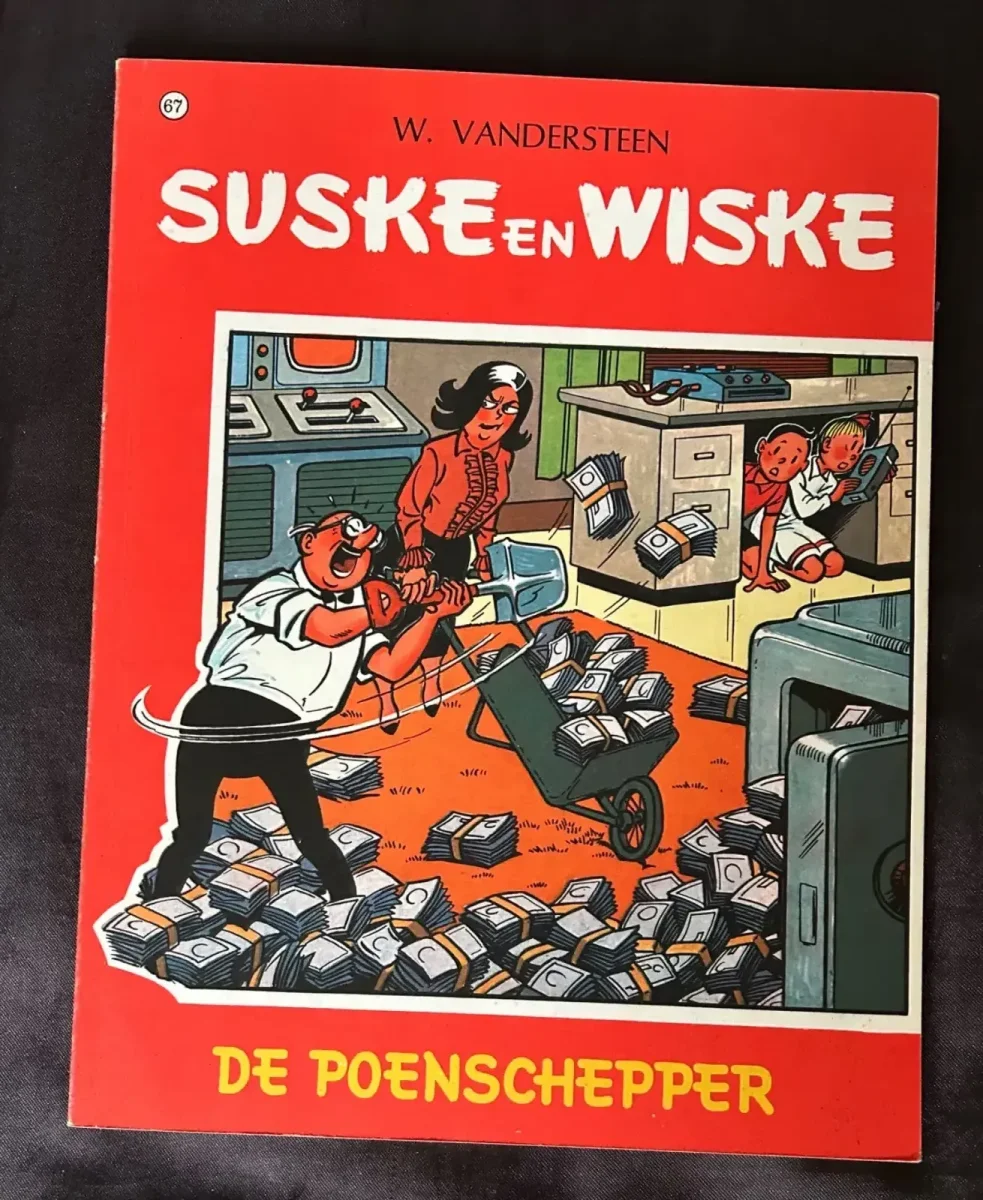 Suske en Wiske - De poenschepper (1e druk, 1967)