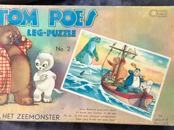 Puzzels Tom Poes / Olivier B. Bommel puzzels - 1941 (serie van 4 puzzels)