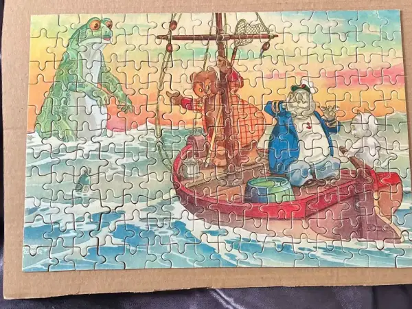 Puzzels Tom Poes / Olivier B. Bommel puzzels - 1941 (serie van 4 puzzels)