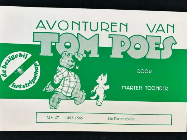 Avonturen van Tom Poes - De Partenspeler (1e druk, 1978)