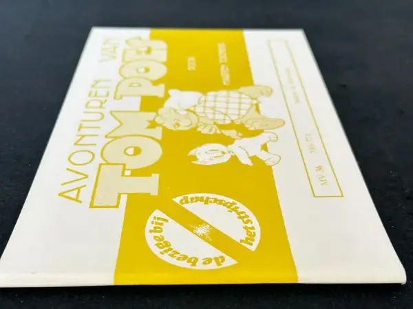 1e drukken SC Avonturen van Tom Poes - Horror de ademloze (1e druk, 1977)