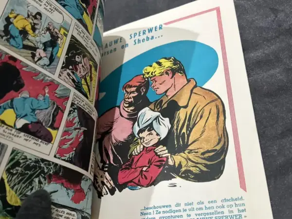 1e drukken SC De Blauwe Sperwer - Het Pareleiland (1e druk, 1950)