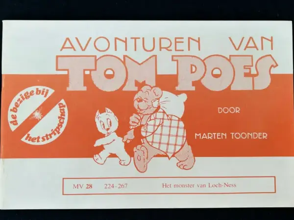 Avonturen van Tom Poes - Het monster van Loch Ness (1e druk,1977)