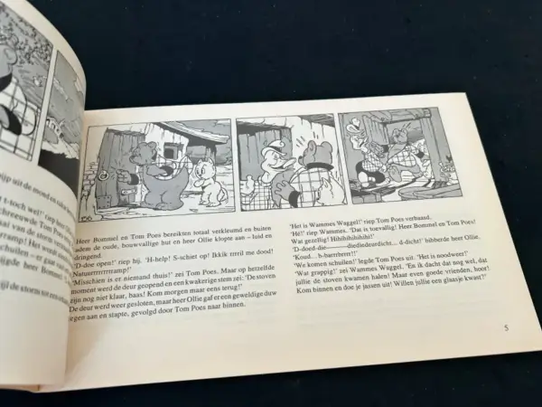 1e drukken SC Avonturen van Tom Poes - De nieuwe ijstijd (1e druk, 1976)