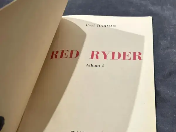 1e drukken SC Red Ryder 4 (1e druk, 1952)