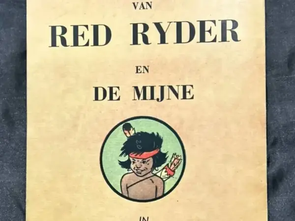 1e drukken SC Red Ryder 4 (1e druk, 1952)