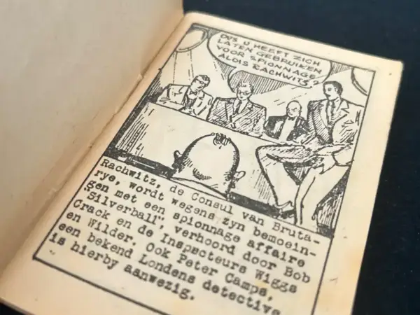 1e drukken SC Bob Crack - Verijdelde aanslag! (1e druk, 1948)