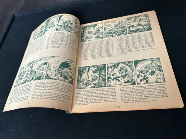 1e drukken SC Panda en de woudrovers (1e druk, 1953)