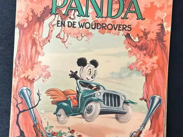 Panda en de woudrovers (1e druk, 1953)