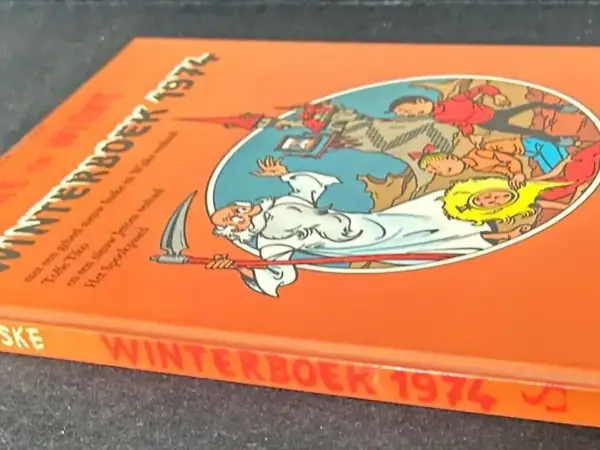 1e drukken HC Suske en Wiske - Winterboek 1974 (1e druk, 1974)