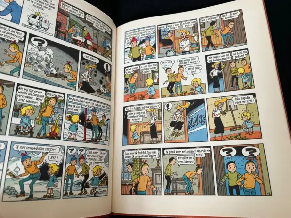1e drukken HC Suske en Wiske - Winterboek 1974 (1e druk, 1974)