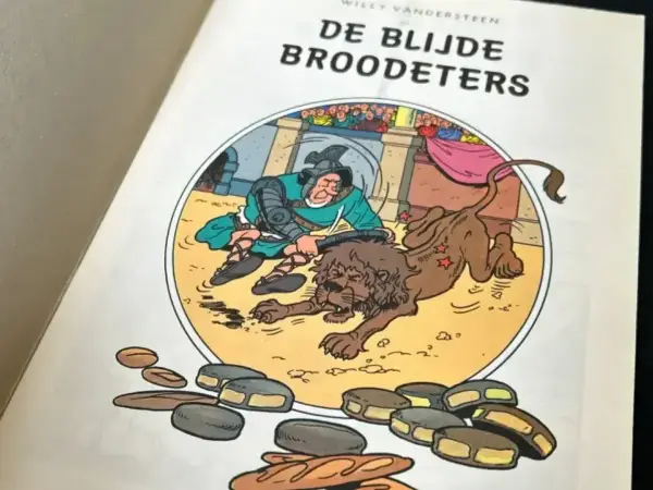 Reclame-albums Suske en Wiske - De blijde broodeters (1e druk, 1982)