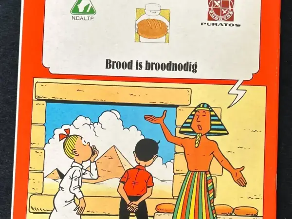 Reclame-albums Suske en Wiske - De blijde broodeters (1e druk, 1982)